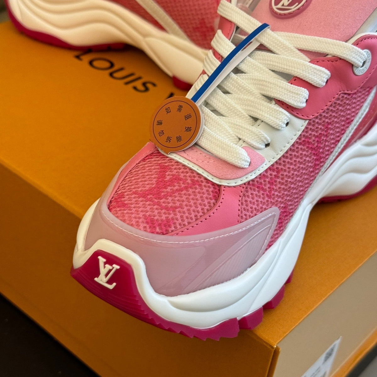 Louis Vuitton Shoes- Louis Vuitton Lou Run 55 Trainers Comfortable Everyday Designer Shoes