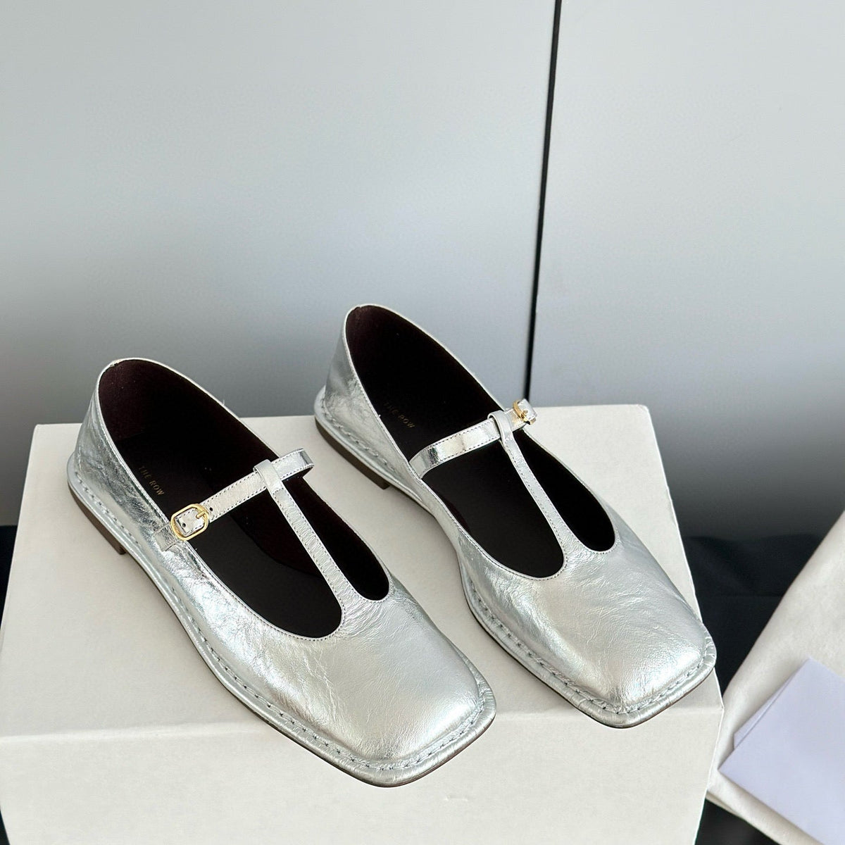 The Row Accessories- The Row T Strap Flats Premium Everyday Designer Accessory