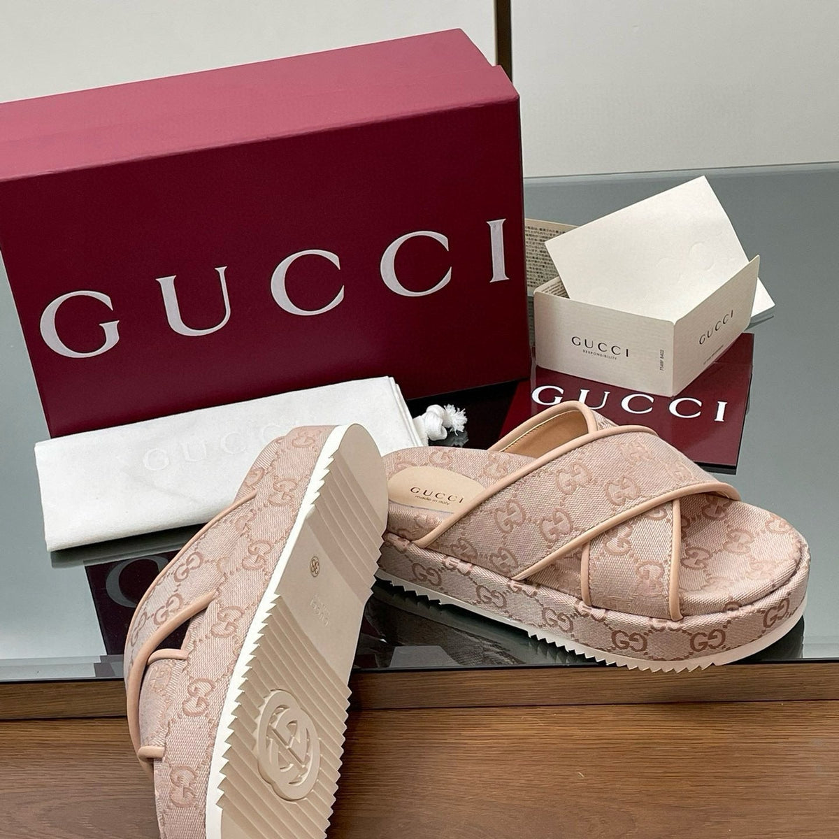 Gucci Shoes- Gucci Sandals Comfortable Everyday Designer Shoes
