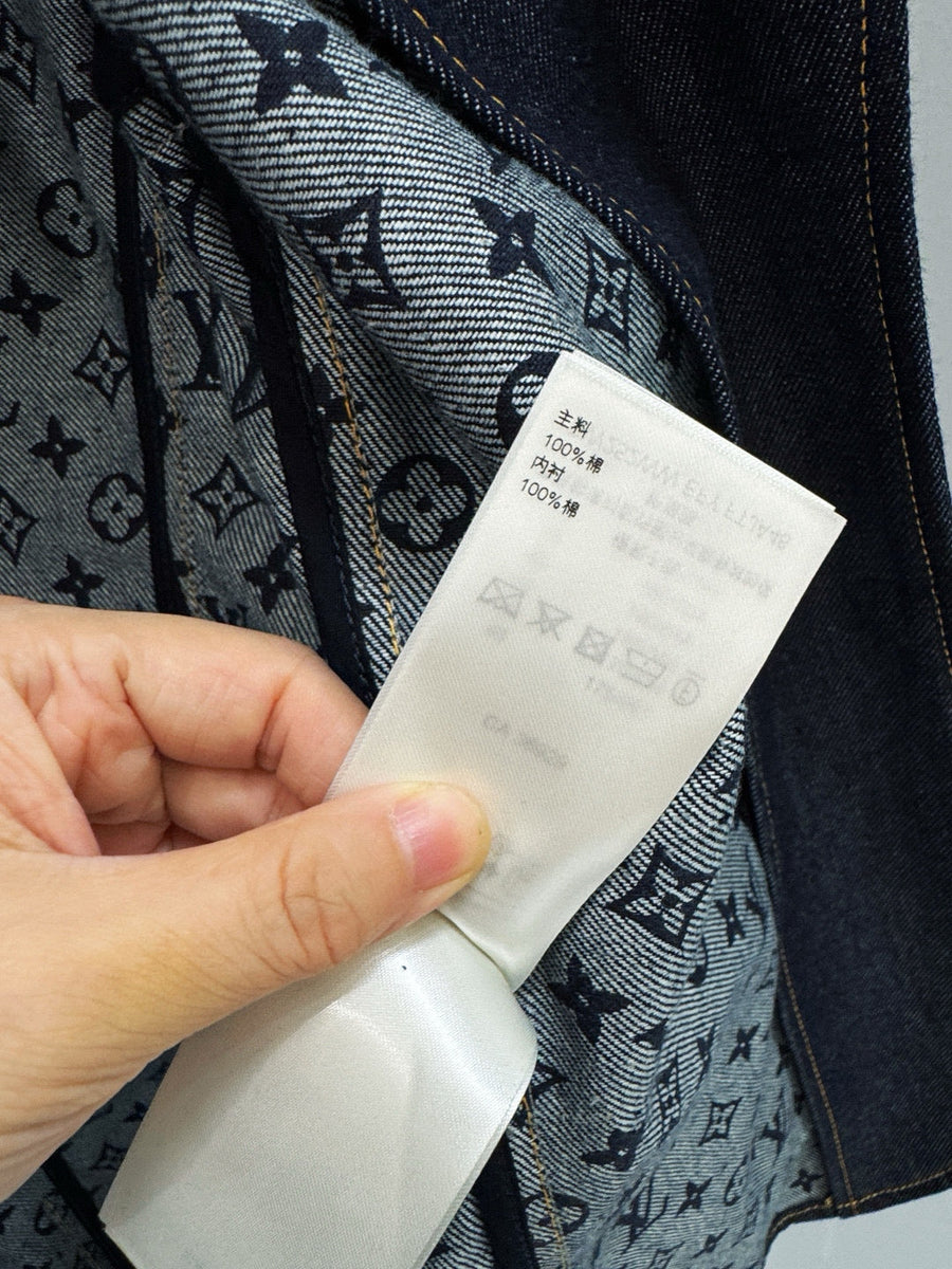 Louis Vuitton Jackets- Louis Vuitton Lou Denim Blazer Stylish Everyday Designer Outerwear