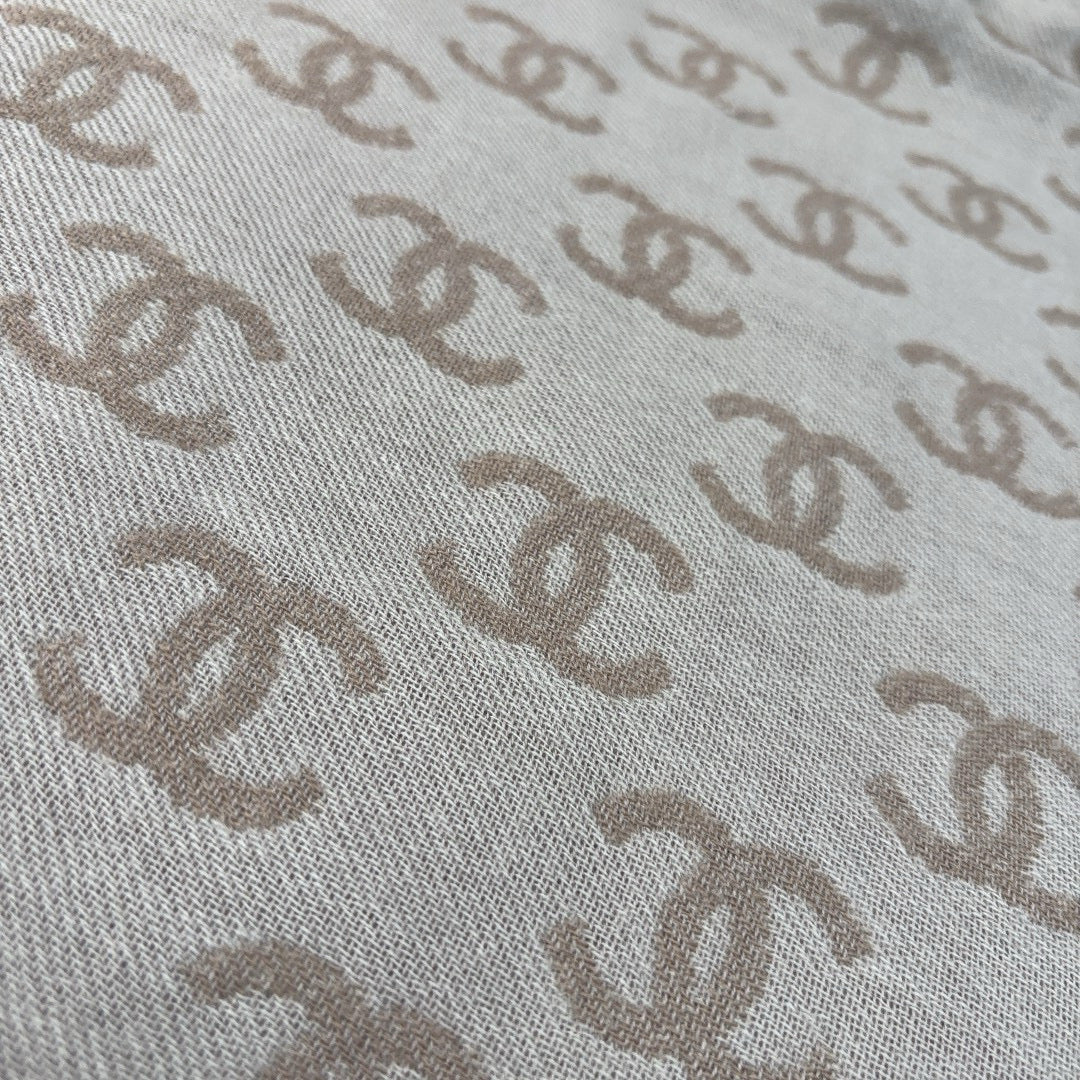 Chanel Scarves- Chanel Scarf Elegant Everyday Designer Scarf