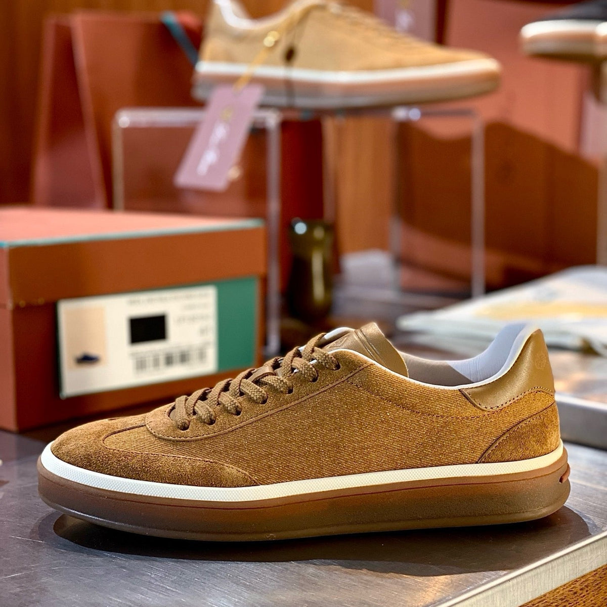 Shoes- Loro P Tennis Walk Trainers Premium Designer Casual Shoes