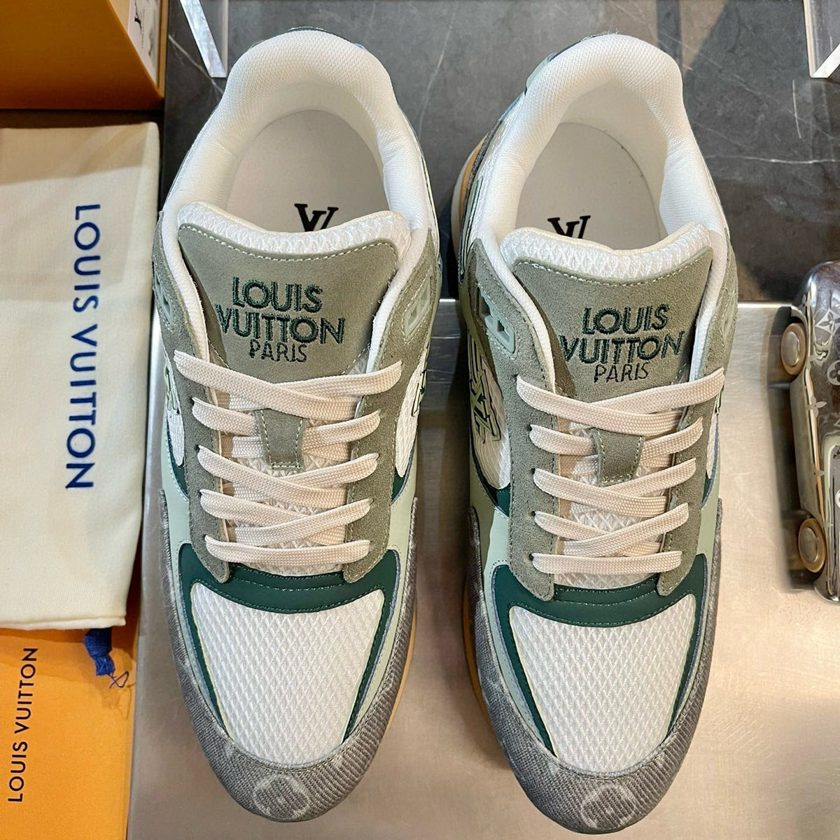 Louis Vuitton Shoes- Louis Vuitton Lou Trainers Comfortable Everyday Designer Shoes