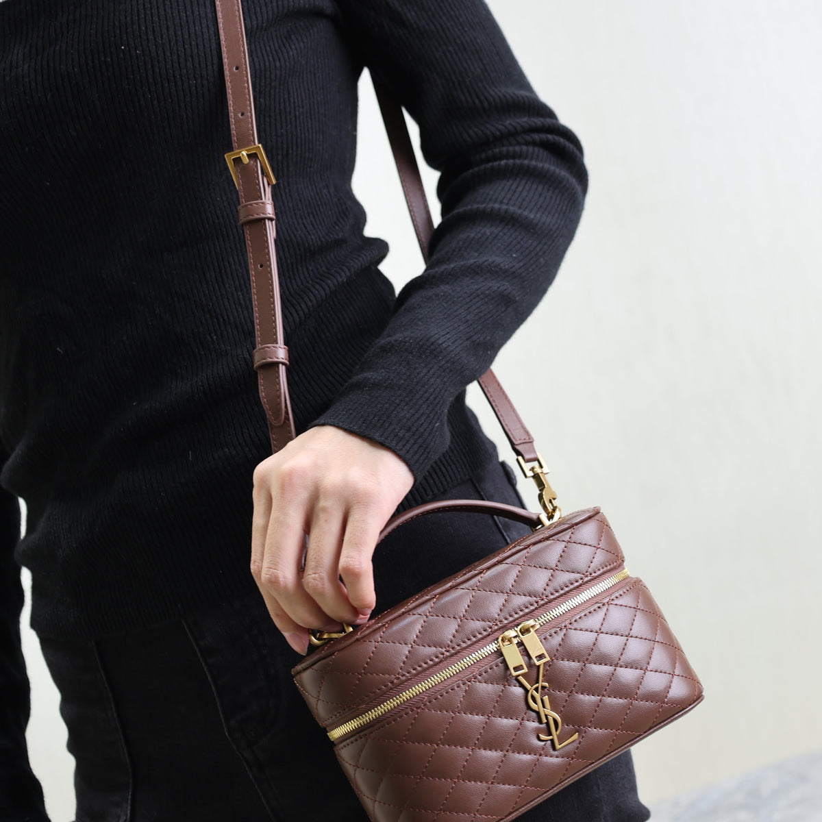 Saint Laurent Bags- Saint Laurent Gaby Vanity Bag Elegant Everyday Designer Handbag