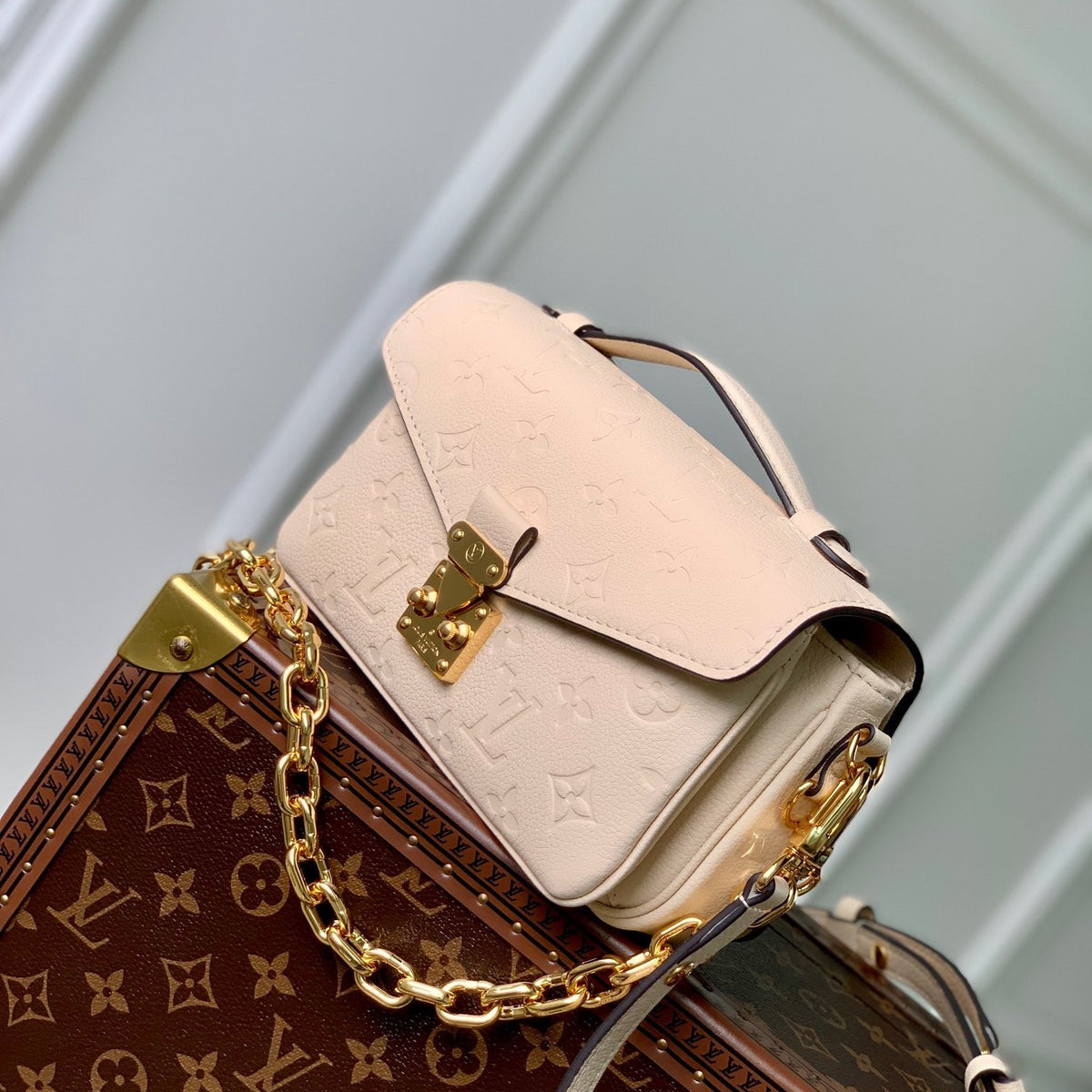 Louis Vuitton Bags- Louis Vuitton Lou Pochette Metis East West Bag Premium Designer Shoulder Bag