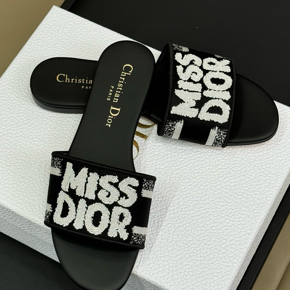 Dior Shoes- Dior Dway Slides Luxury Lifestyle Designer Footwear