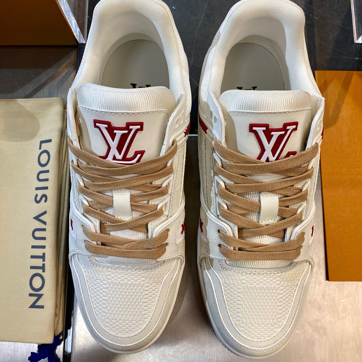 Louis Vuitton Shoes- Louis Vuitton Lou Trainers Luxury Lifestyle Designer Footwear