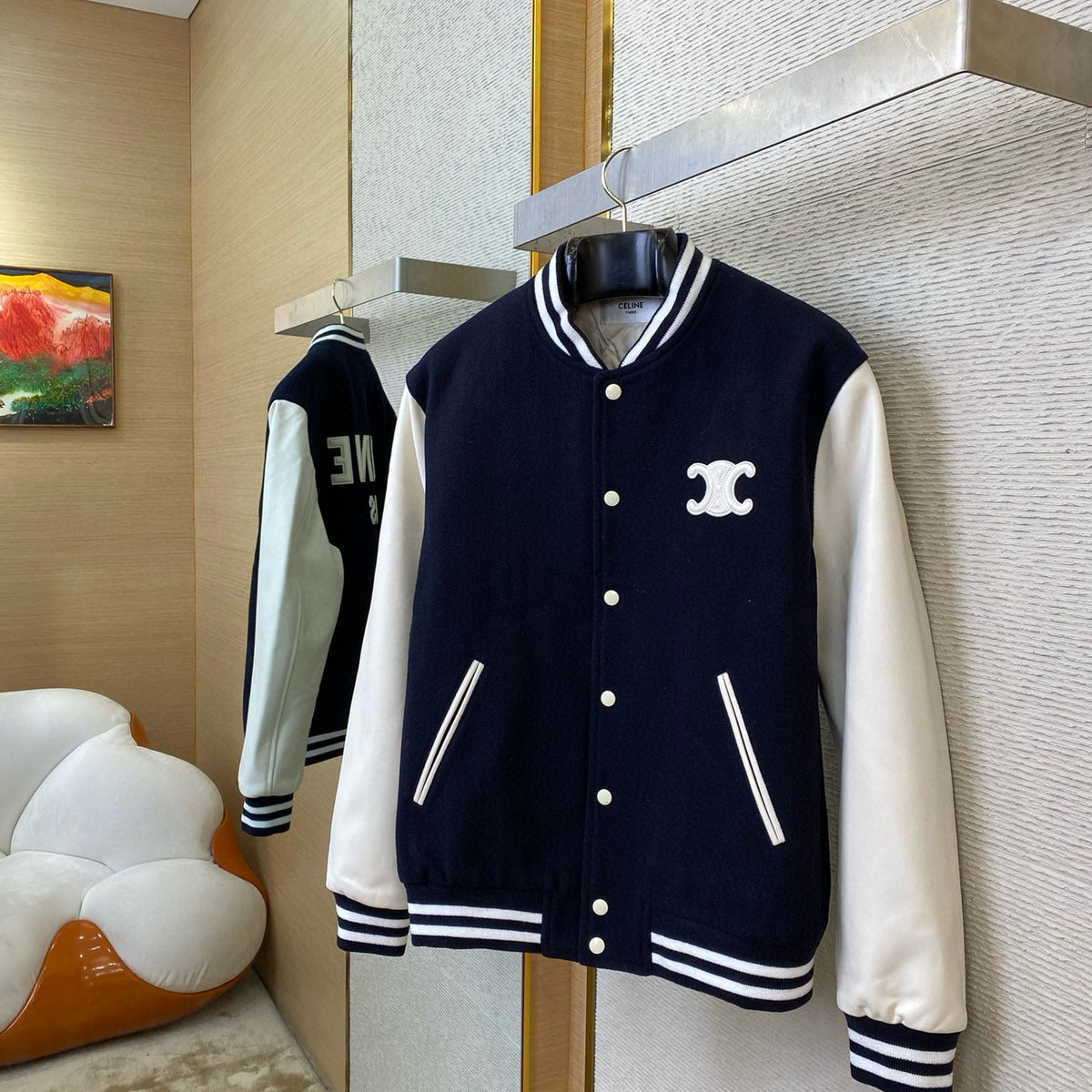 Celine Bomber Jacket – luxury designer bomber jacket at Velouxe