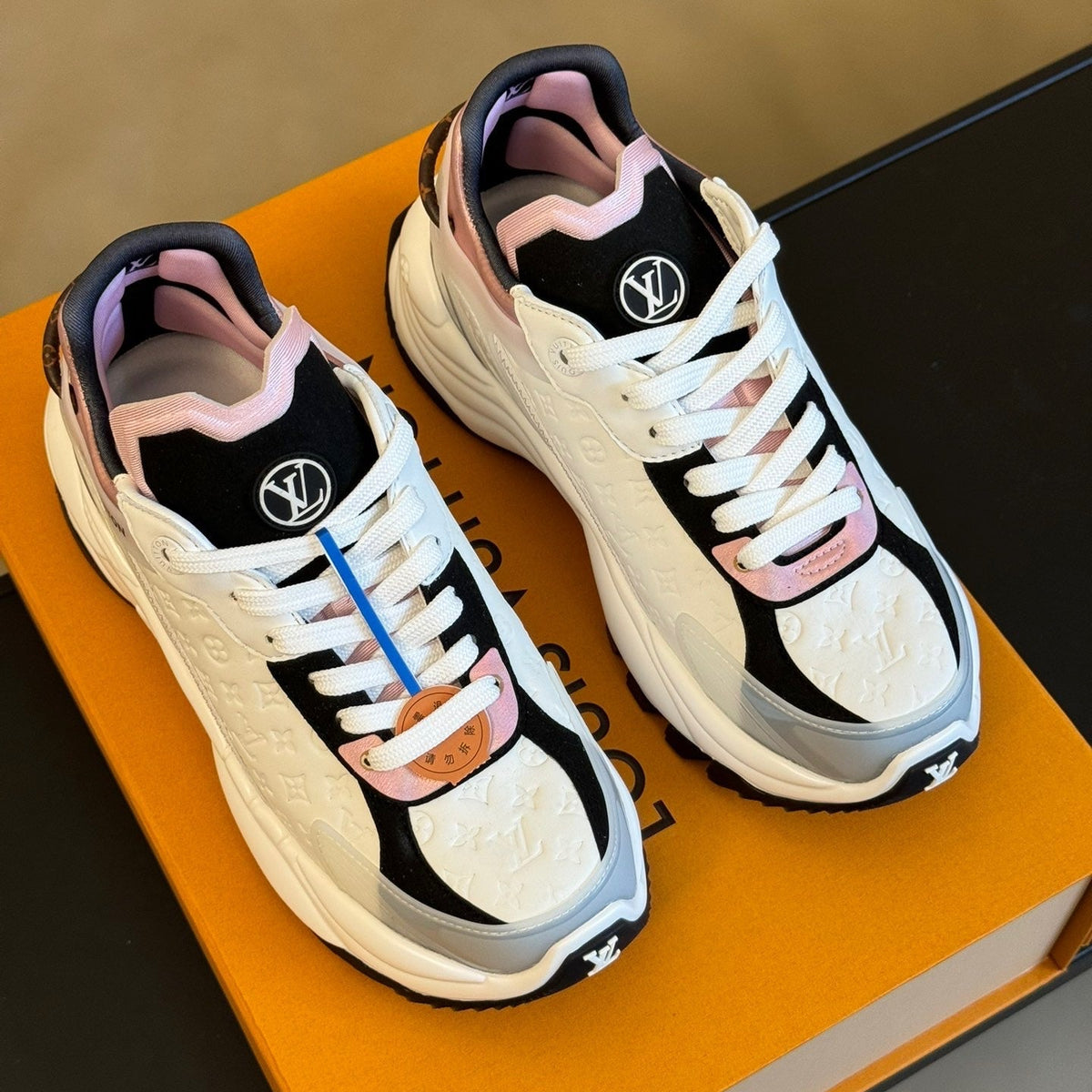 Louis Vuitton Shoes- Louis Vuitton Lou Run 55 Trainers Premium Designer Casual Shoes