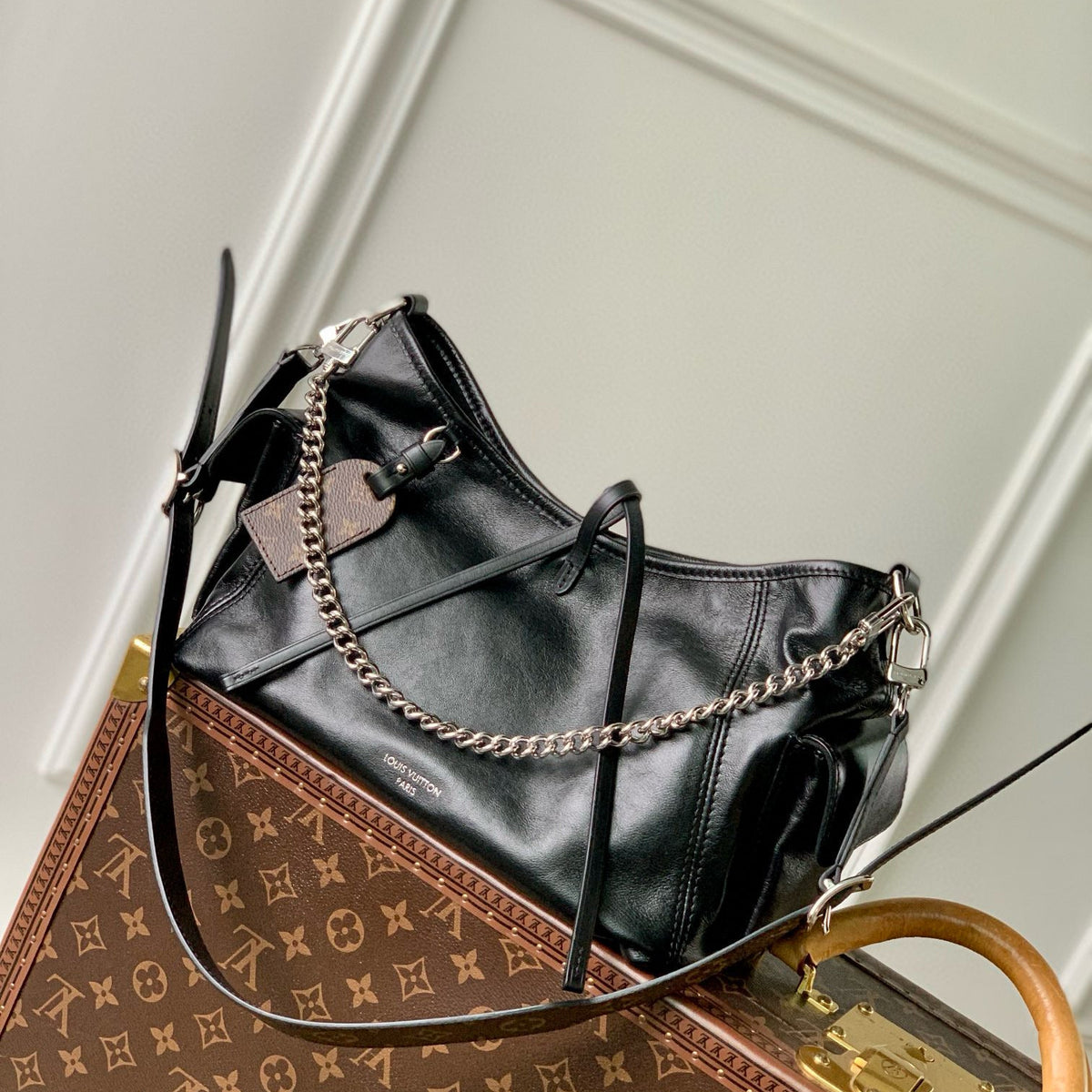 Louis Vuitton Bags- Louis Vuitton Lou Carryall Cargo Vibe Pm Bag Luxury Designer Leather Handbag