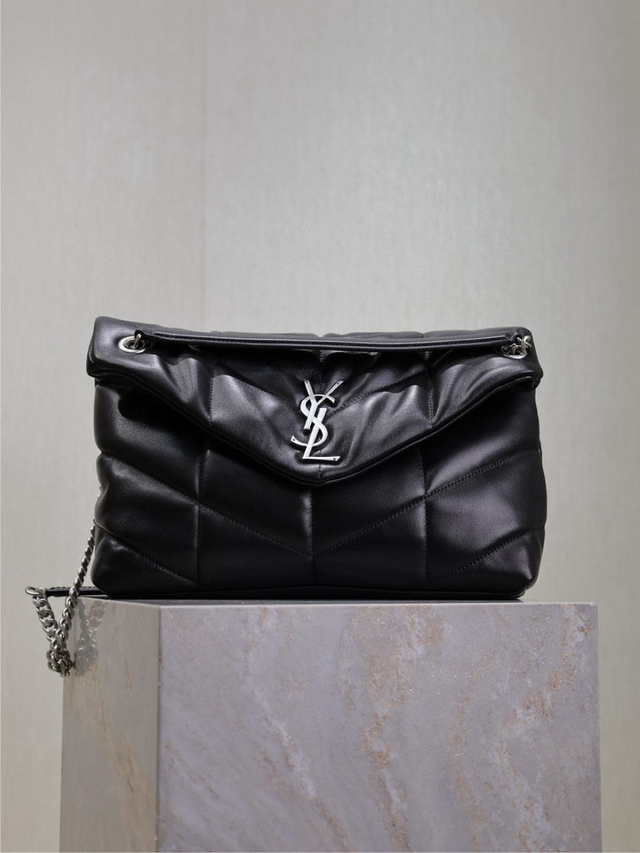 Saint Laurent Bags- Saint Laurent Loulou Medium Puffer Bag Luxury Designer Leather Handbag