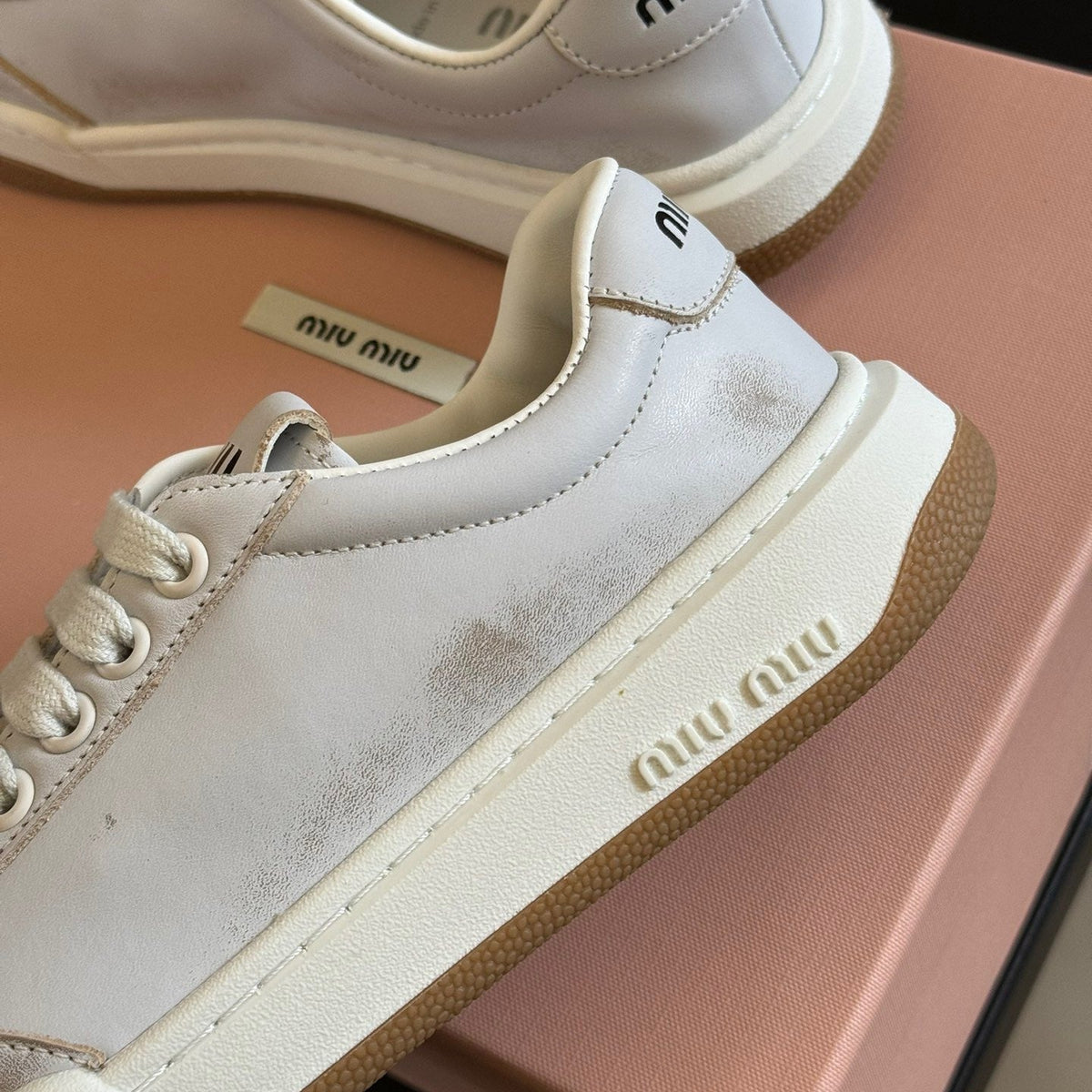 Shoes- Miu M Trainers Comfortable Everyday Designer Shoes