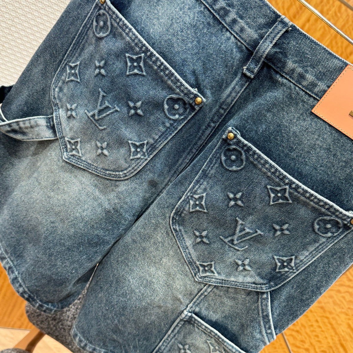 Louis Vuitton Jeans- Louis Vuitton Lou Denim Shorts Classic Everyday Designer Jeans