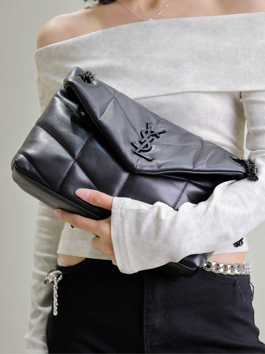 Saint Laurent Bags- Saint Laurent Loulou Puffer Small Bag Elegant Everyday Designer Handbag