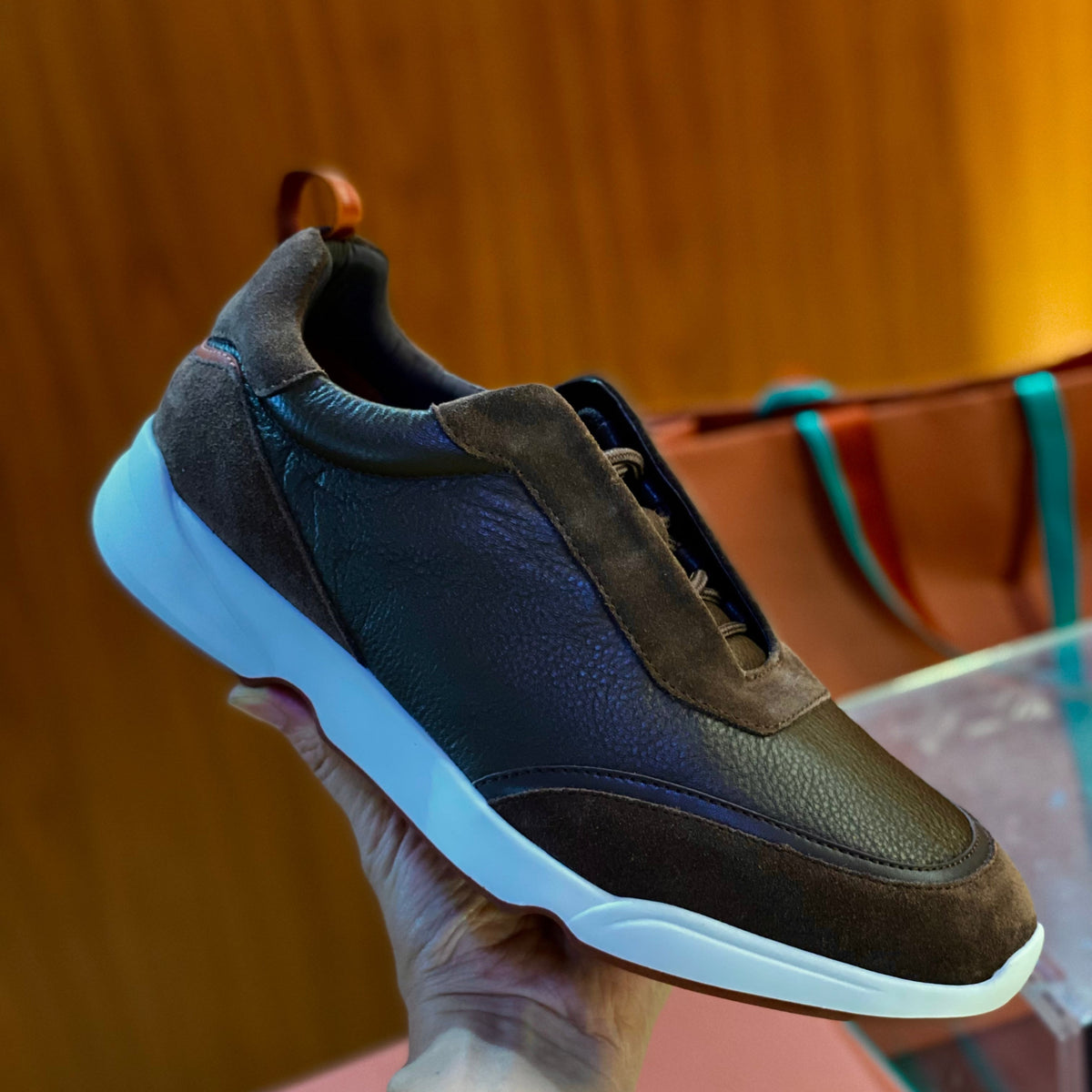 Shoes- Loro P Modular Walk Sneakers Luxury Lifestyle Designer Footwear