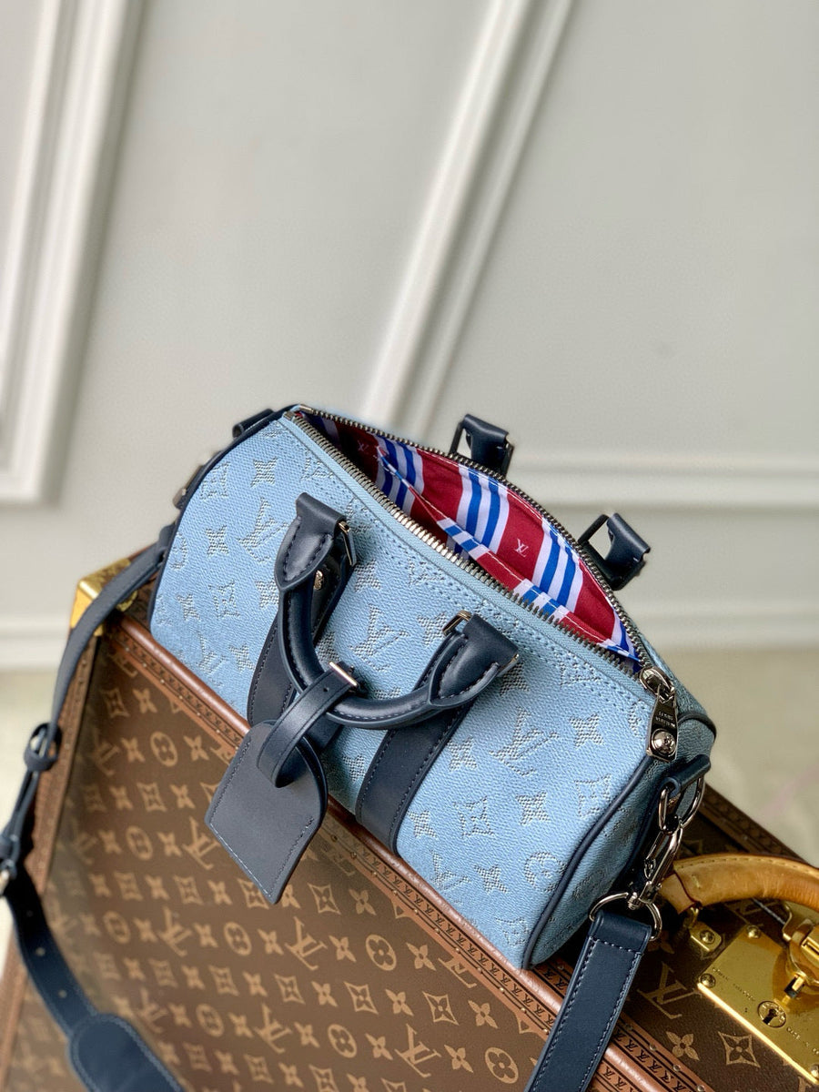 Louis Vuitton Bags- Louis Vuitton Lou Keepall 25 Bag Premium Designer Shoulder Bag