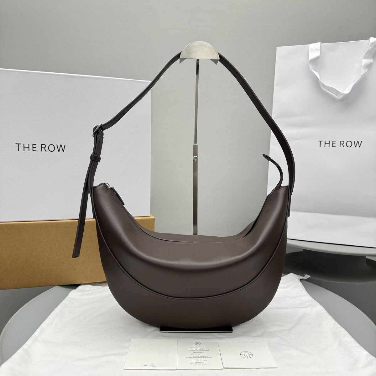 The Row Bags- The Row Jouve Bag Luxury Designer Leather Handbag