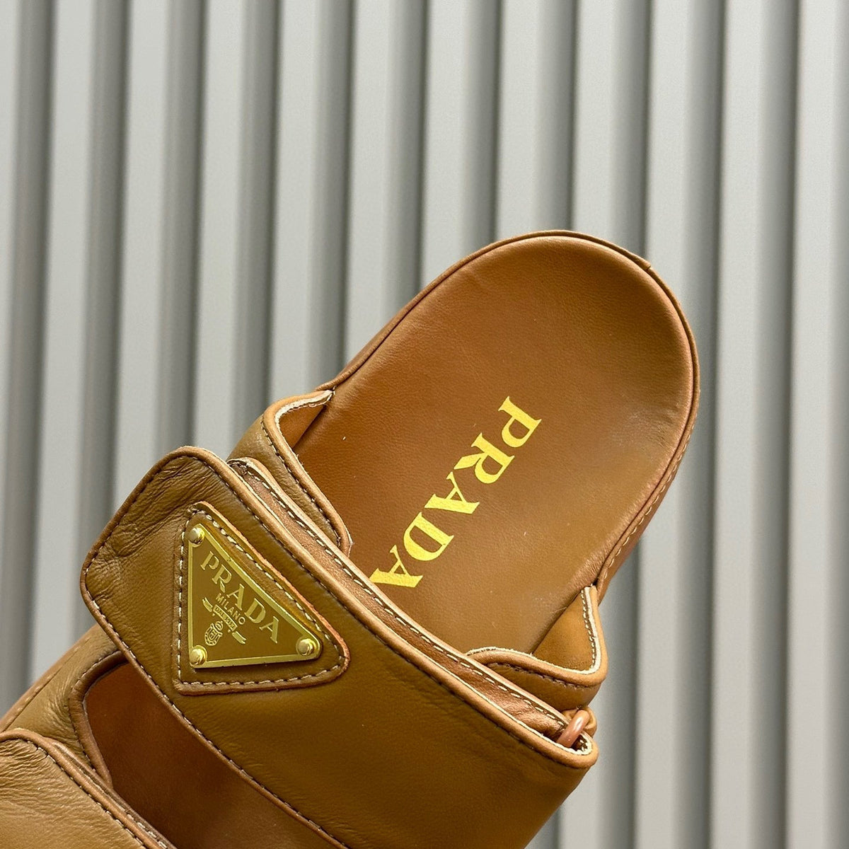 Shoes- Pd Nappa Leather Slides Comfortable Everyday Designer Shoes
