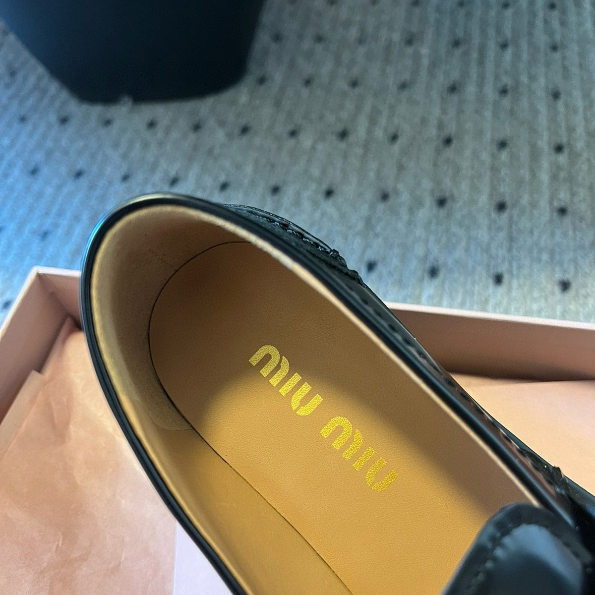 Shoes- Miu M Loafers Comfortable Everyday Designer Shoes