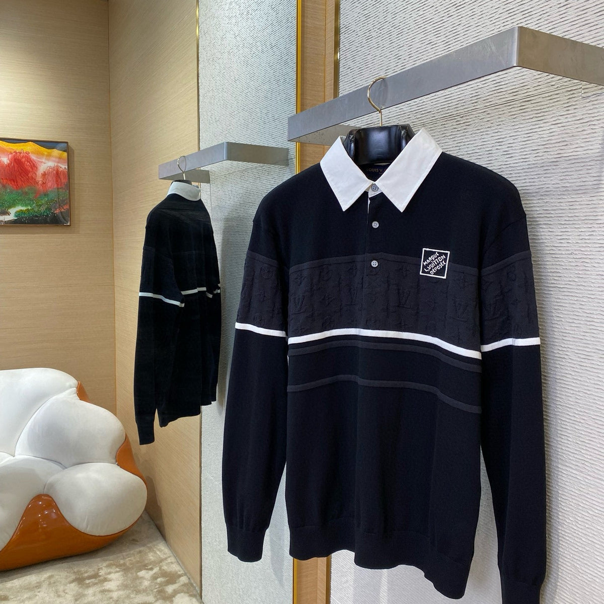 Louis Vuitton Polo Shirts- Louis Vuitton Lou Polo Shirt Premium Everyday Polo Shirt
