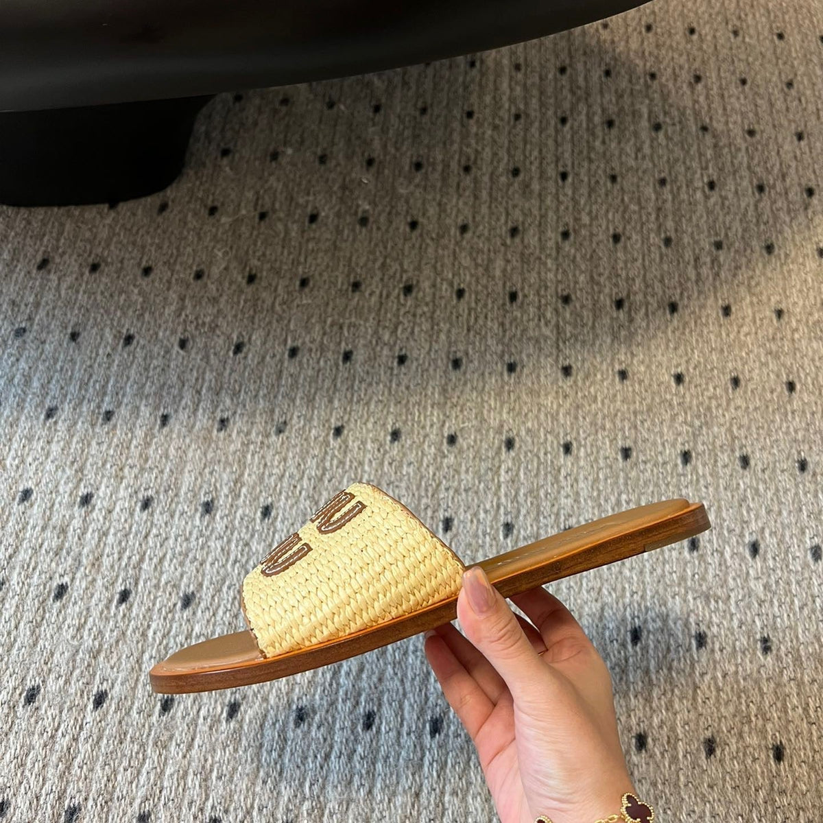 Shoes- Miu M Slides Luxury Lifestyle Designer Footwear