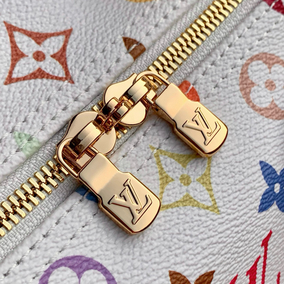 Louis Vuitton Bags- Louis Vuitton Lou x Murakami Speedy 25 Bag Luxury Designer Leather Handbag