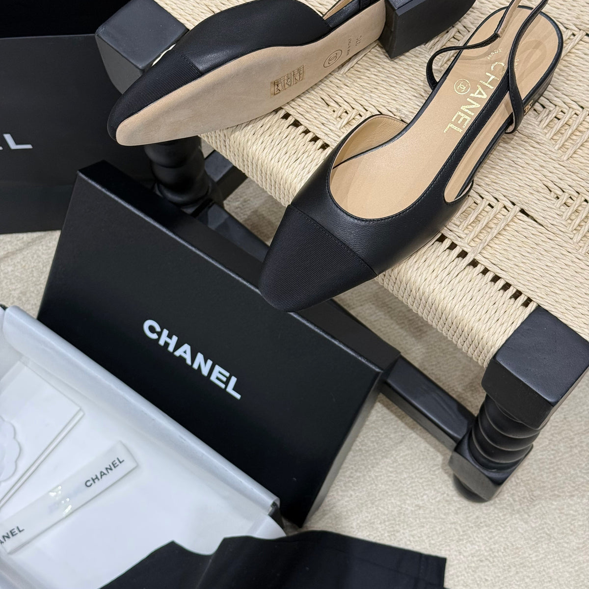 Chanel Shoes- Chanel Slingback Pumps Luxury Lifestyle Designer Footwear