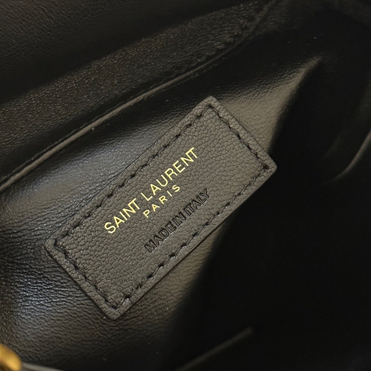 Saint Laurent Bags- Saint Laurent Gaby Bucket Bag Luxury Designer Leather Handbag