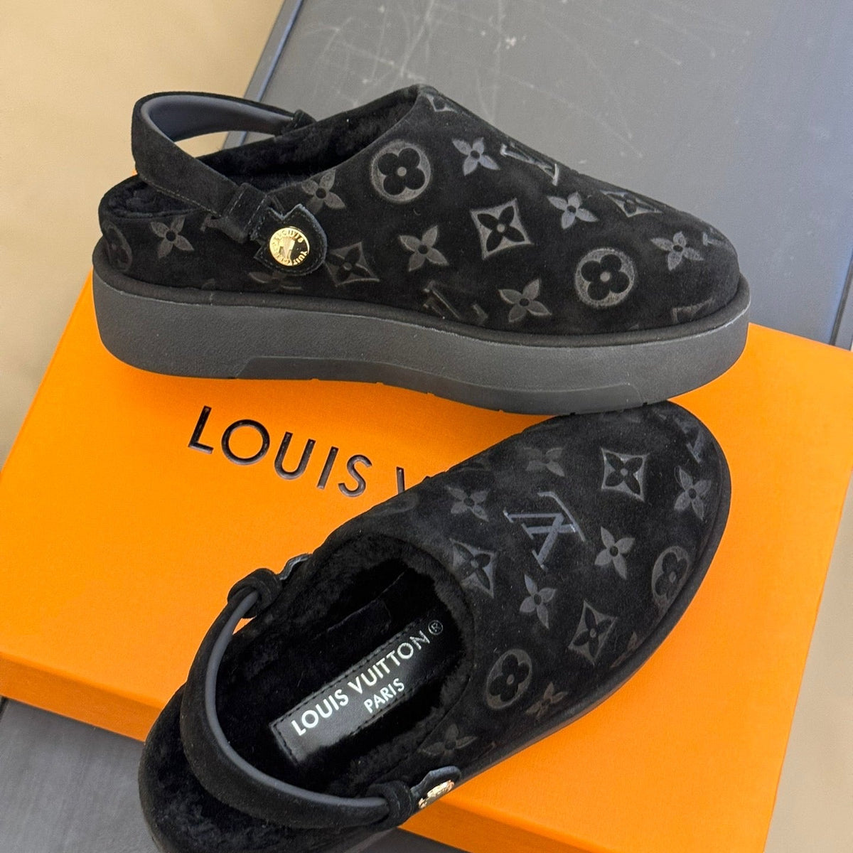 Louis Vuitton Accessories- Louis Vuitton Lou Aspen Clogs Premium Everyday Designer Accessory