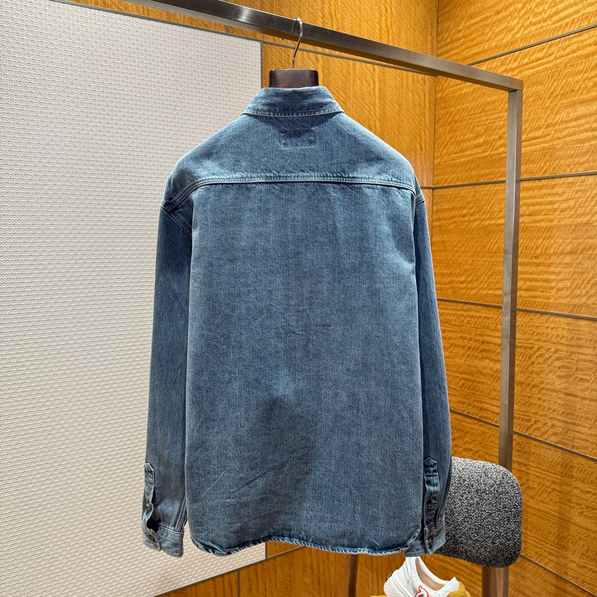 Saint Laurent Tops- Saint Laurent Denim Shirt Premium Designer Casual Top
