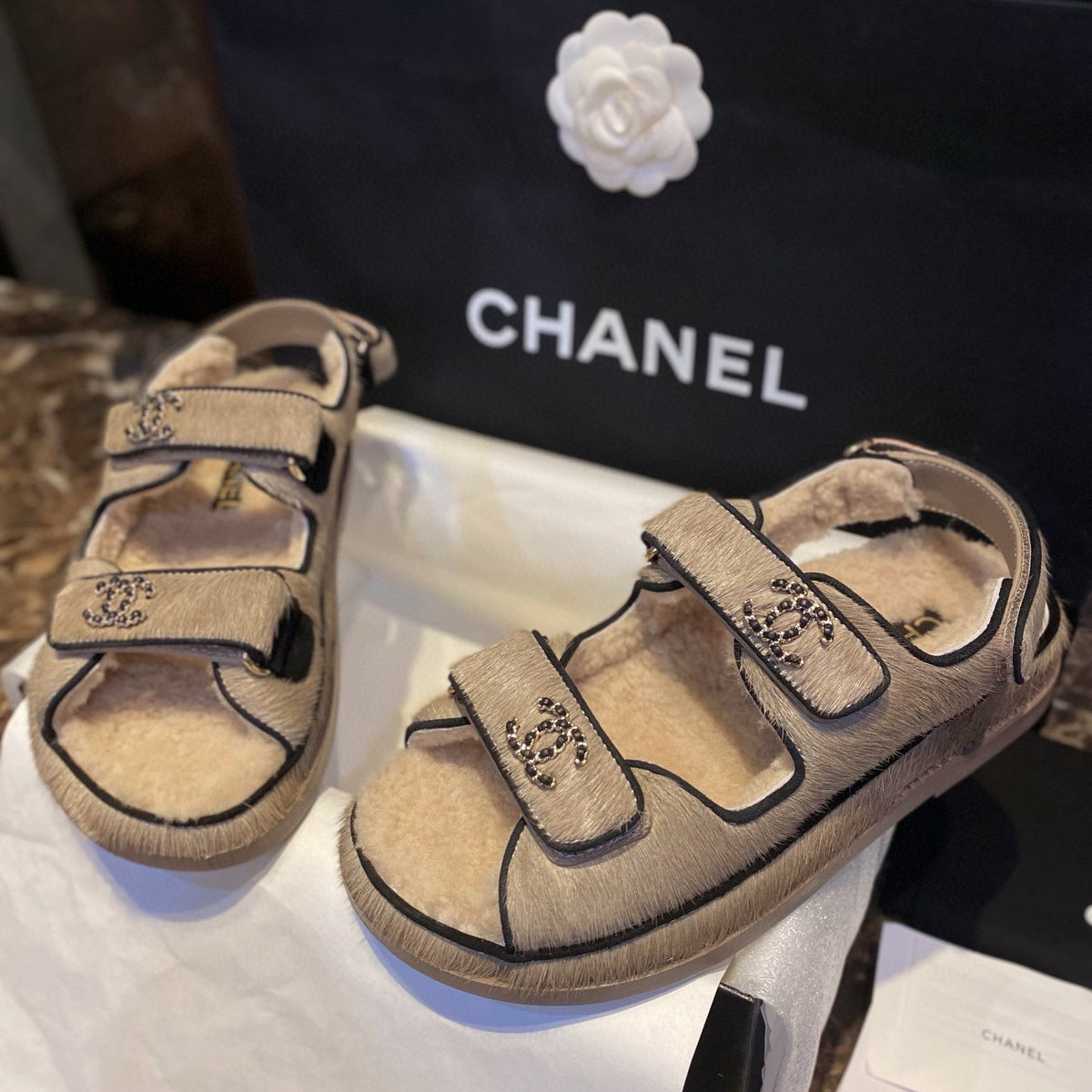 Chanel Shoes- Chanel Sandals Luxury Lifestyle Designer Footwear