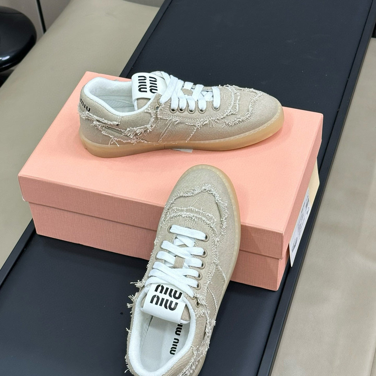 Shoes- Miu M Trainers Comfortable Everyday Designer Shoes