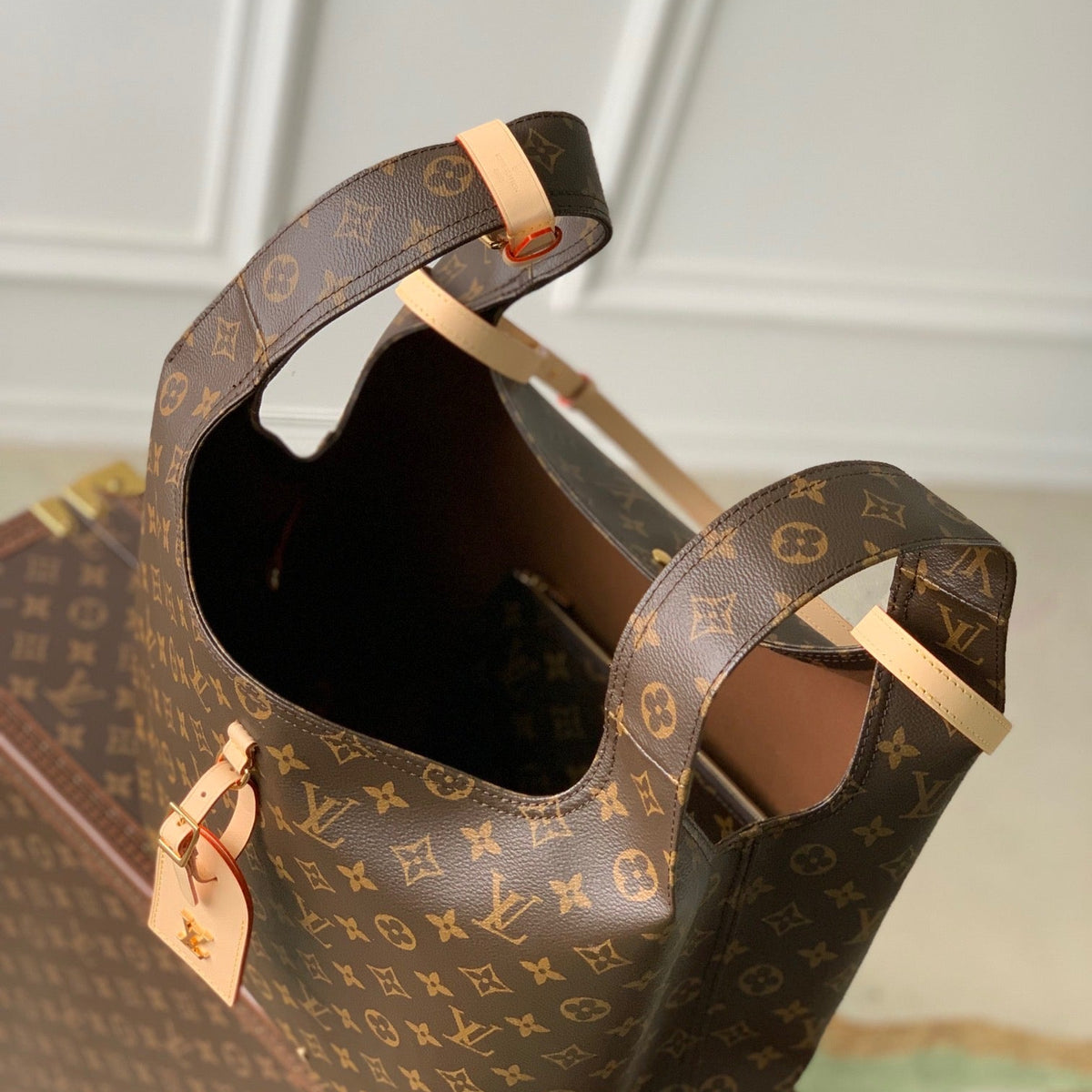 Louis Vuitton Bags- Louis Vuitton Lou Atlantis Gm Bag Elegant Everyday Designer Handbag