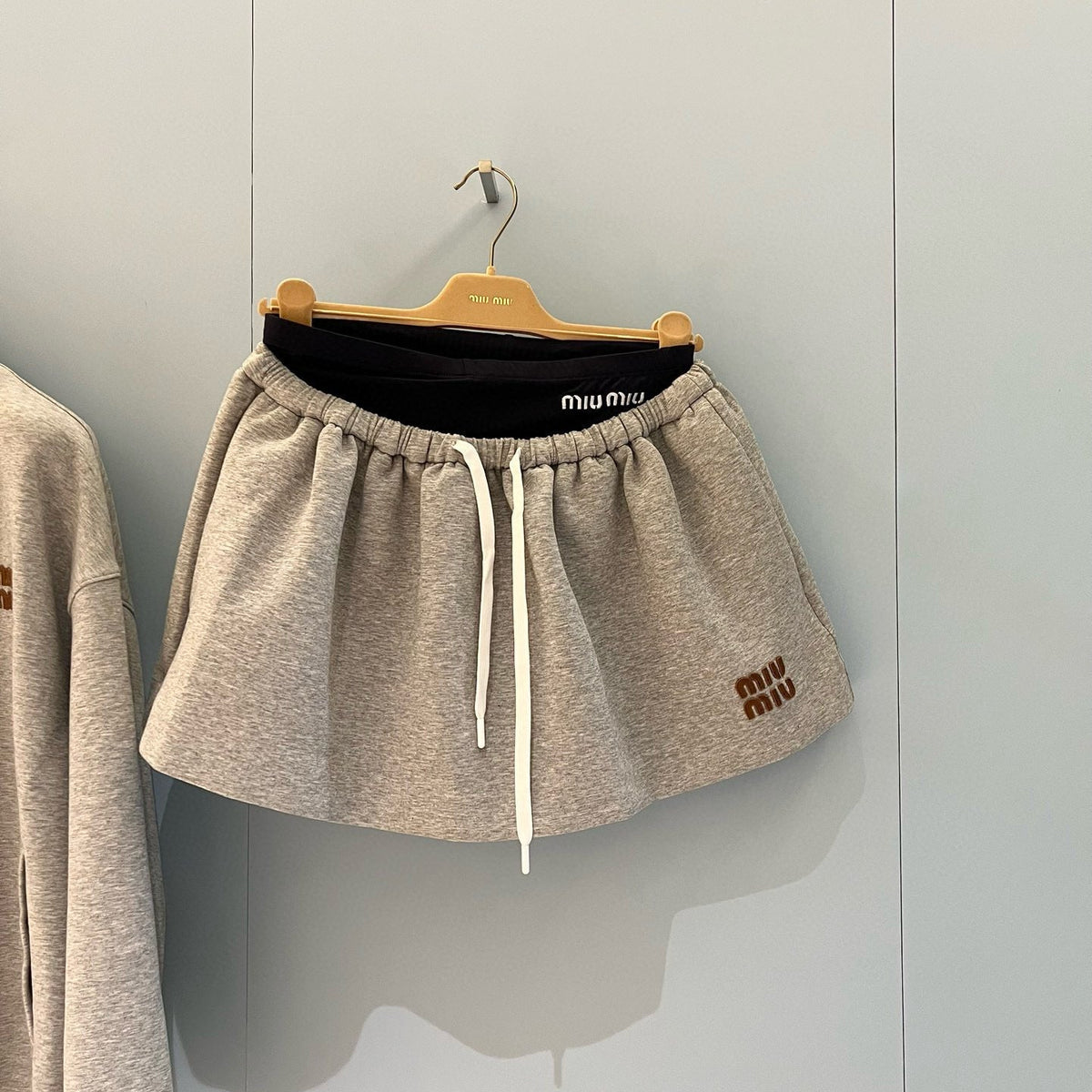 Skirts- Miu M Skirt Elegant Designer Casual Skirt
