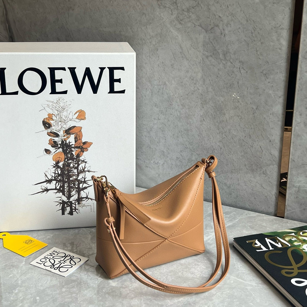 Bags- Loew Puzzle Fold Pouch Elegant Everyday Designer Handbag