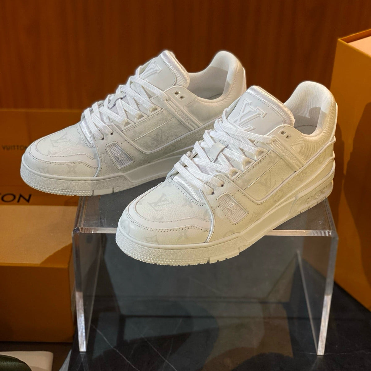 Louis Vuitton Shoes- Louis Vuitton Lou Trainers Luxury Lifestyle Designer Footwear