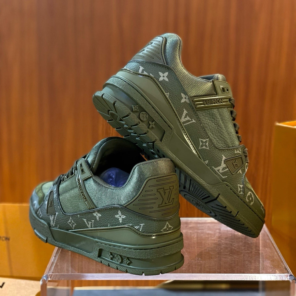Louis Vuitton Shoes- Louis Vuitton Lou Trainers Comfortable Everyday Designer Shoes