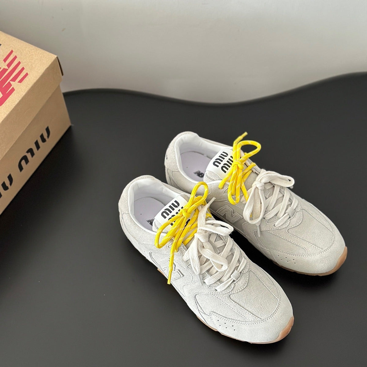 New Balance Shoes- New Balance Miu M x New Balance Trainers Luxury Lifestyle Designer Footwear