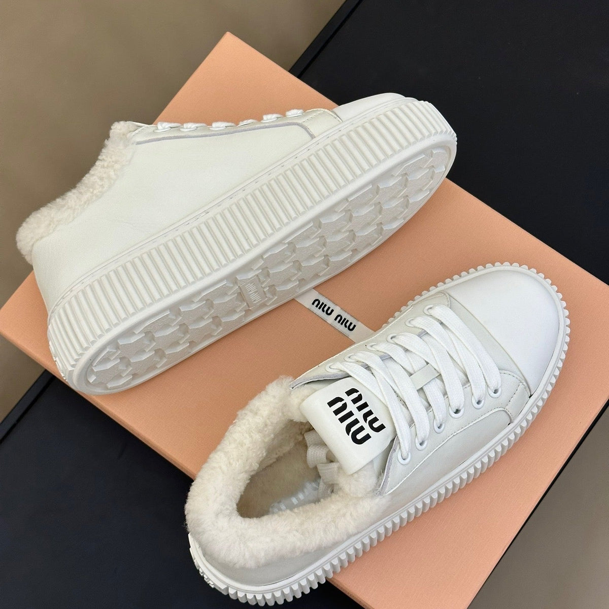 Shoes- Miu M Trainers Premium Designer Casual Shoes