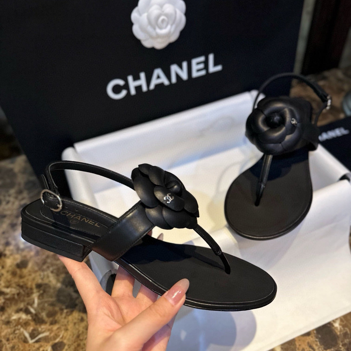 Chanel Shoes- Chanel Sandals Luxury Lifestyle Designer Footwear
