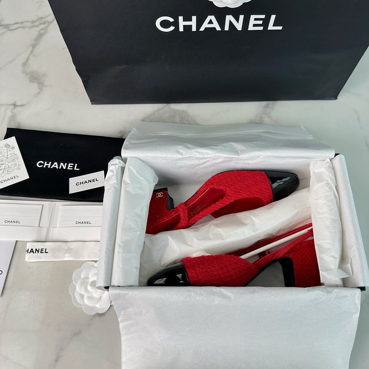 Chanel Shoes- Chanel Slingback Heels Comfortable Everyday Designer Shoes