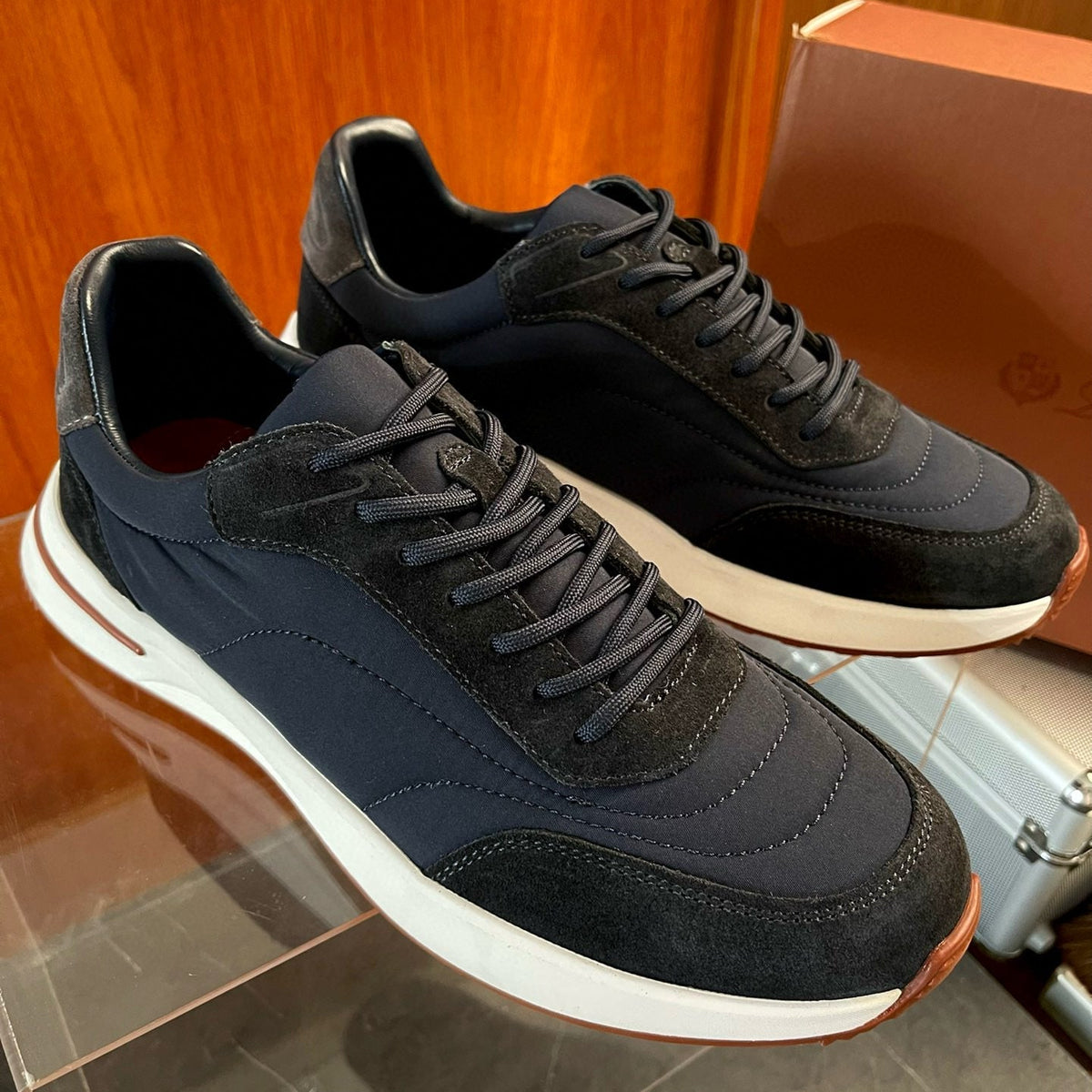 Shoes- Loro P Weekend Walk Trainers Comfortable Everyday Designer Shoes