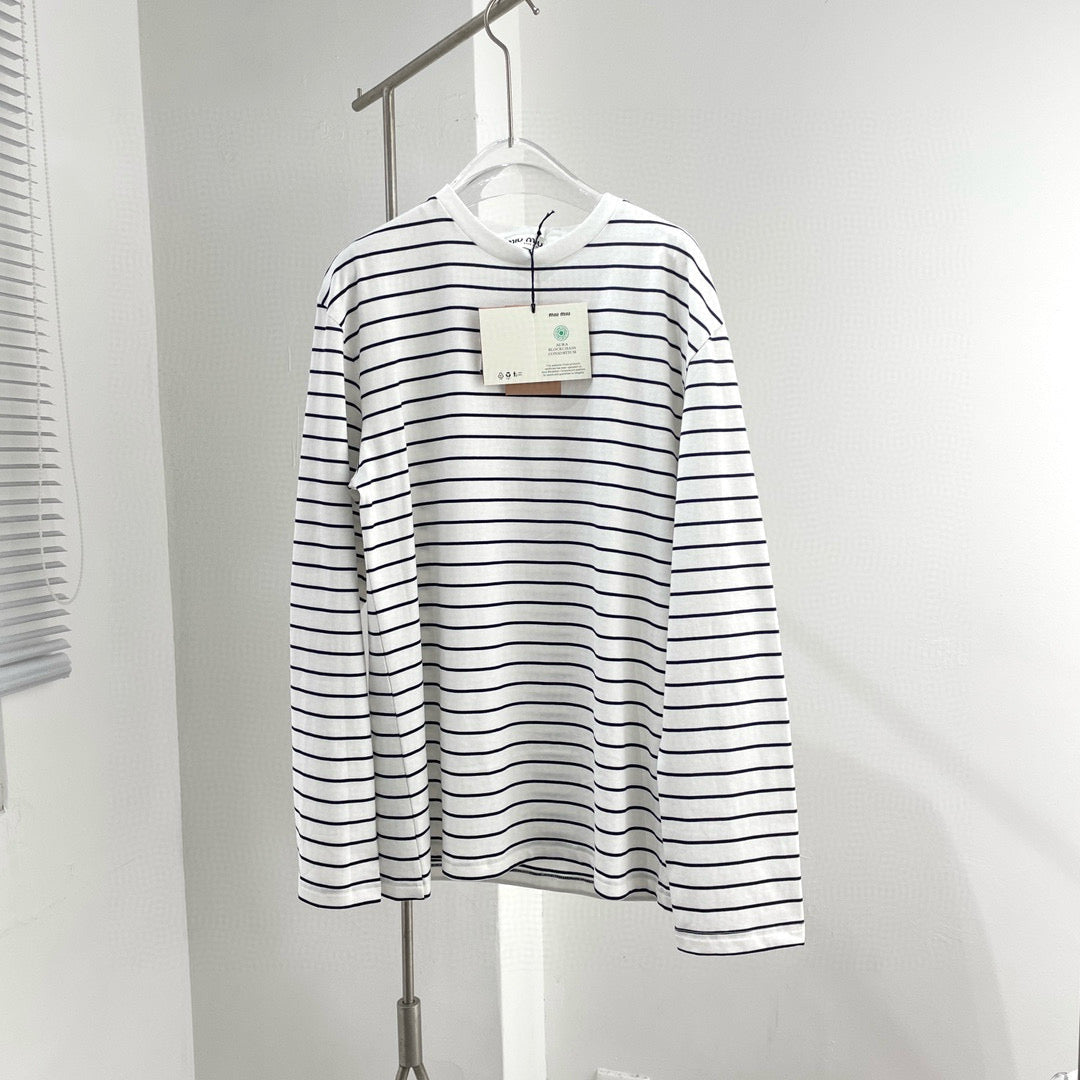 Tops- Miu M Shirt Premium Designer Casual Top