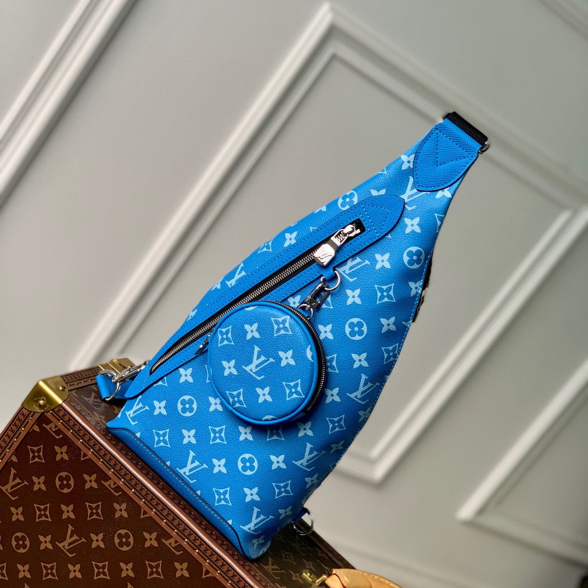 Louis Vuitton Bags- Louis Vuitton Lou Duo Sling Bag Luxury Designer Leather Handbag