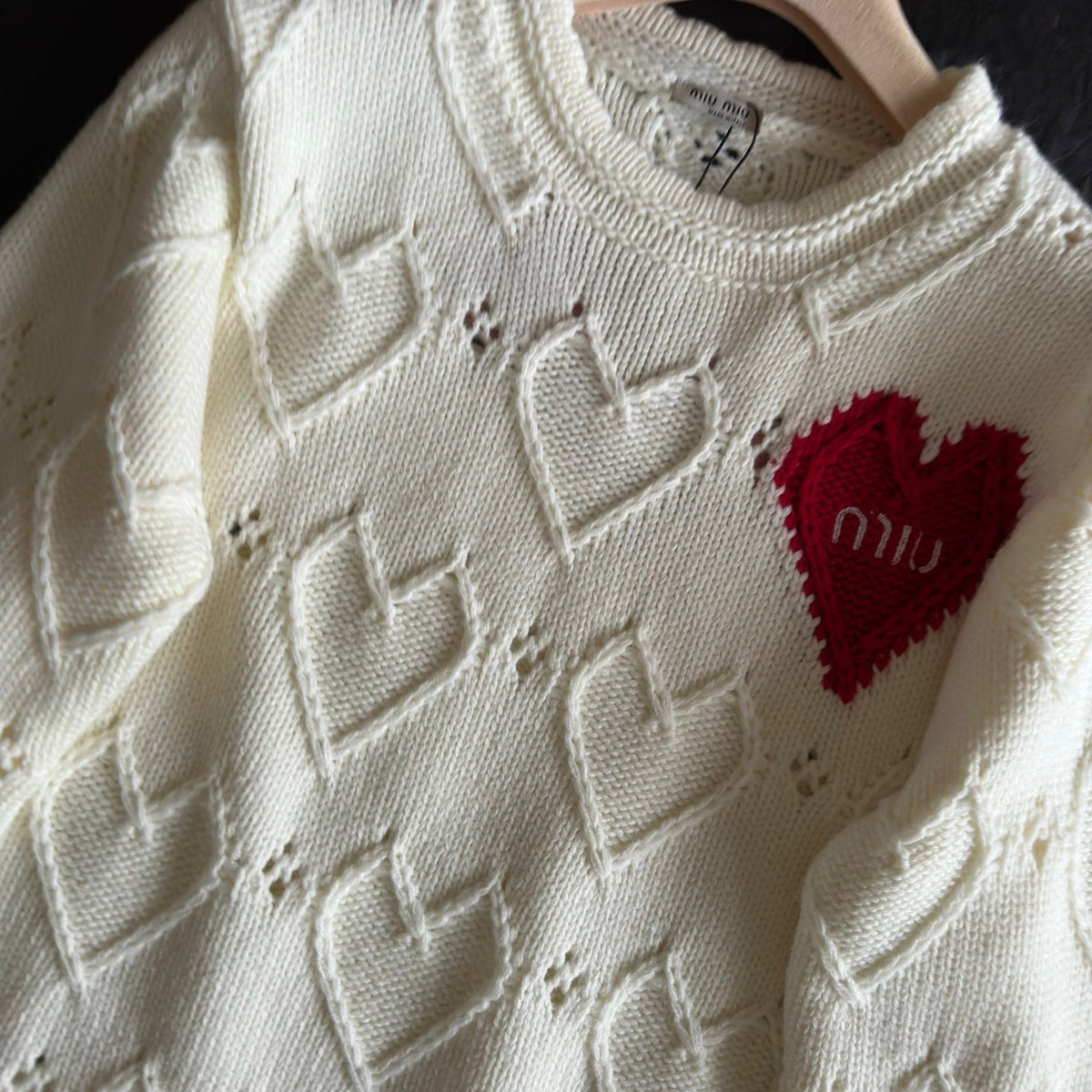 Sweaters- Miu M Jumper Premium Casual Designer Knitwear