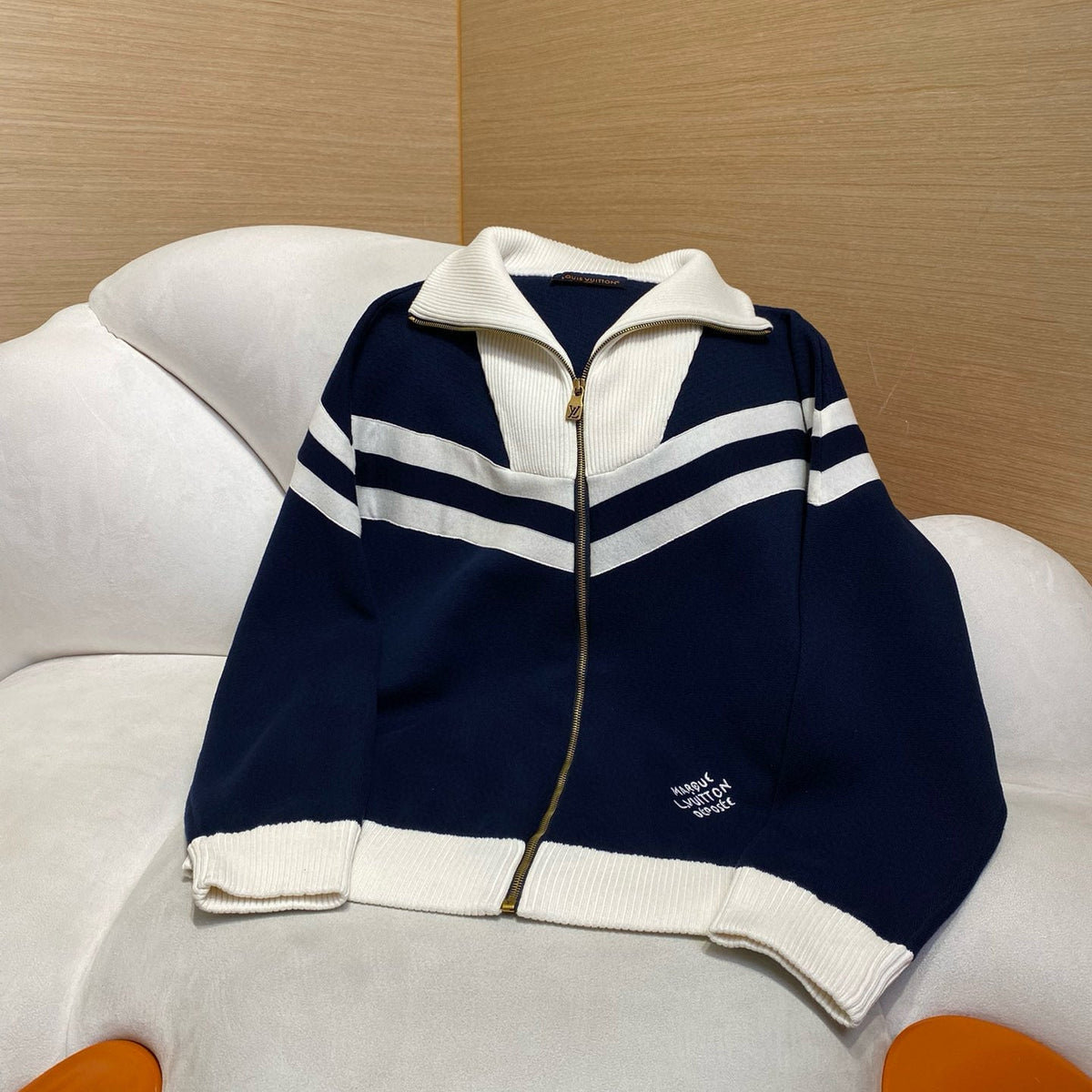 Louis Vuitton Sweaters- Louis Vuitton Lou Zip Jumper Premium Casual Designer Knitwear