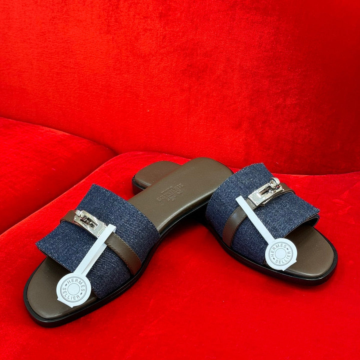 Shoes- Herm Giulia Sandals Luxury Lifestyle Designer Footwear