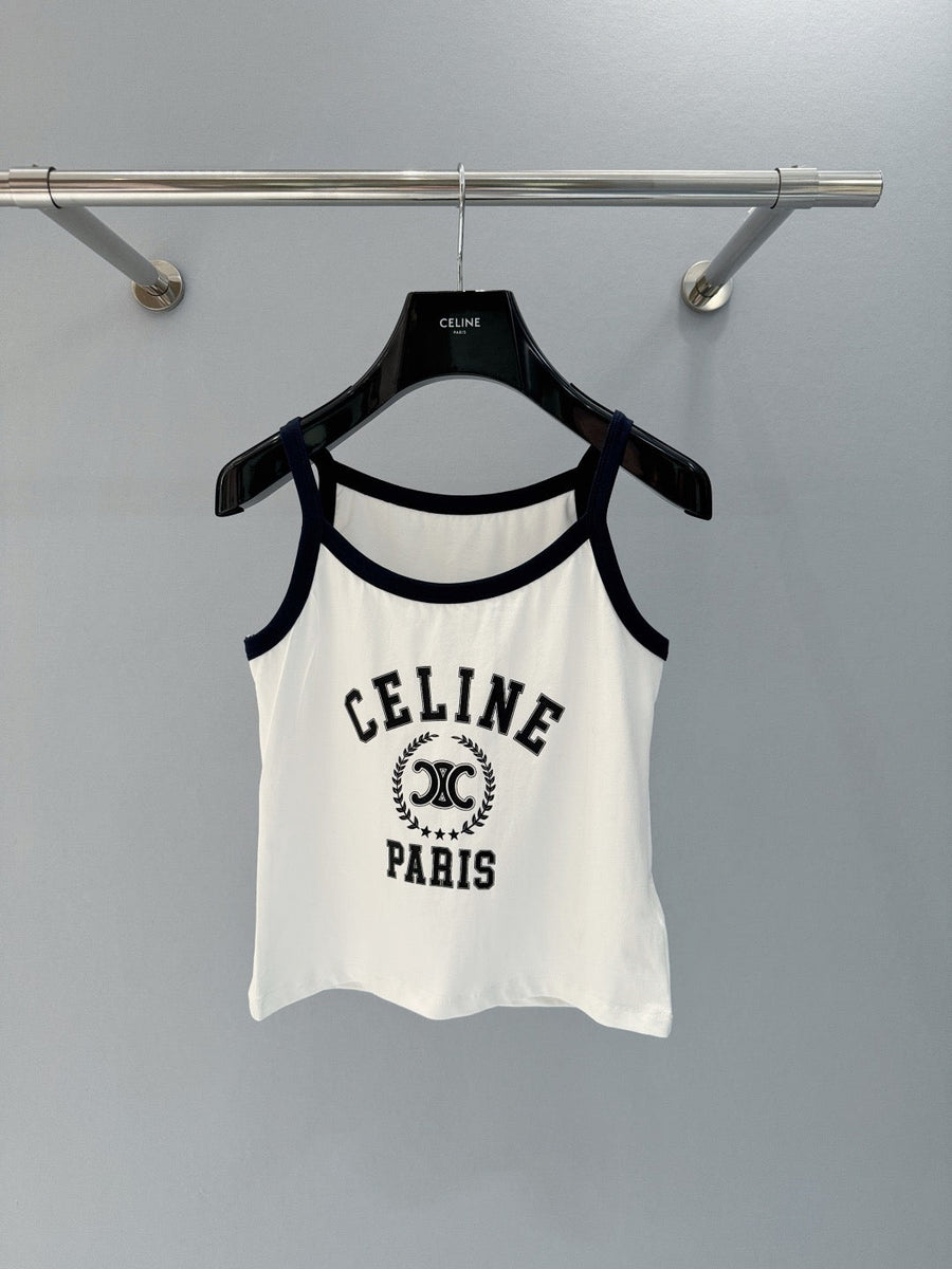 Tops- Cel Tank Top Premium Designer Casual Top