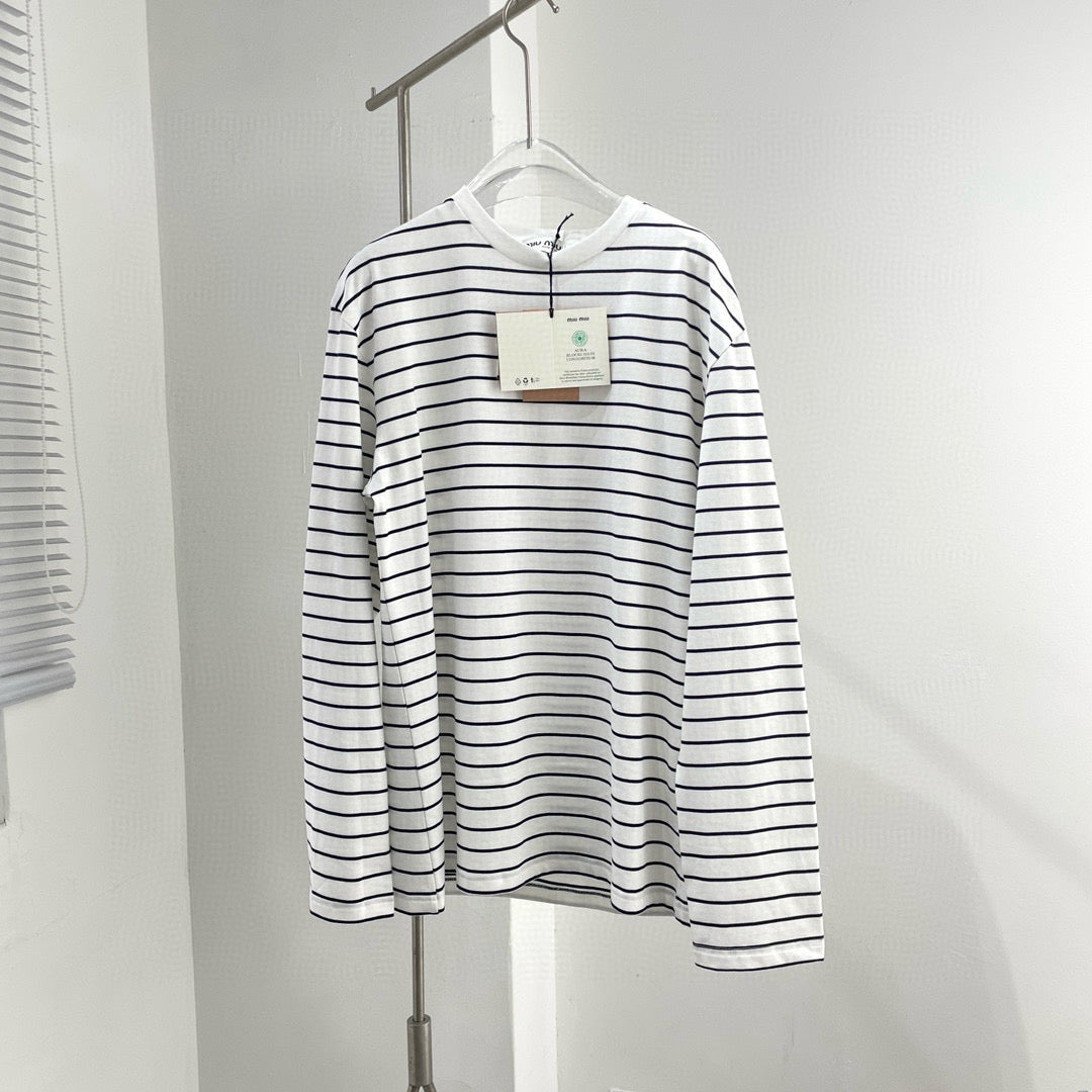 Tops- Miu M Shirt Premium Designer Casual Top