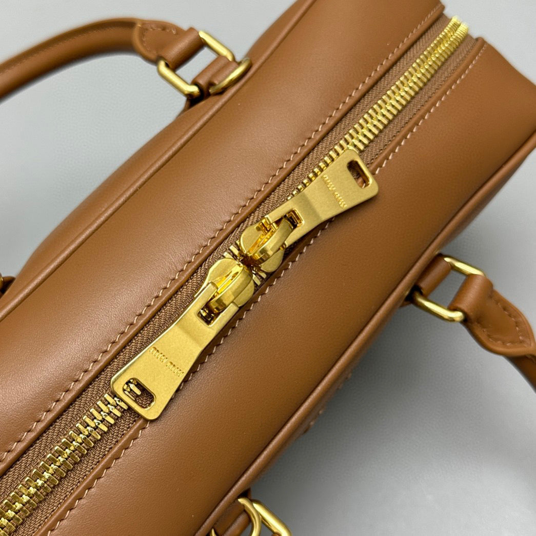 Bags- Miu M Arcadie Bag Luxury Designer Leather Handbag